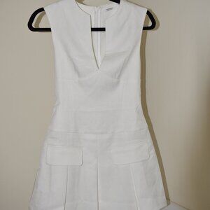 PepperMayo White Dress - Size 2 - Cassia Mini Dress - Never Worn